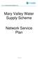 Mary Valley Water Supply Scheme. Network Service Plan