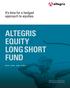 ALTEGRIS EQUITY LONG SHORT FUND.