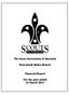 The Scout Association of Australia. New South Wales Branch. Financial Report