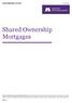 Shared Ownership Mortgages