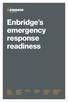 Enbridge s emergency response readiness