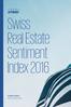 Swiss Real Estate Sentiment Index 2016
