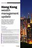 Hong Kong. wealth management update