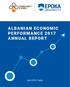 ALBANIAN ECONOMIC PERFORMANCE 2017 ANNUAL REPORT