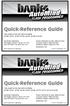 Quick-Reference Guide