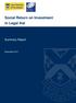 Social Return on Investment in Legal Aid. Summary Report