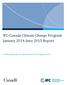 IFC-Canada Climate Change Program January 2014-June 2015 Report. In Partnership with the Government of Canada and IFC