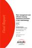 Risk management and efficient housing assistance provision: a new methodology