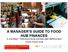 A MANAGER S GUIDE TO FOOD HUB FINANCES A JOURNEY THROUGH EVALUATING AND IMPROVING YOUR FOOD HUB