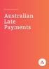 4th Quarter Analysis Australian Late Payments