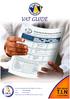 VALUE ADDED TAX GUIDE