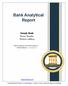 Bank Analytical Report