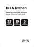 IKEA kitchen. Appliances, sinks, taps, worktops, frames, fronts and fixed inside. Year GUARANTEE. Year GUARANTEE. Year GUARANTEE