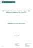 The European Commission s evaluation report on the operation of Regulation No. 1400/2002. Observations of Van Bael & Bellis