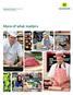 Annual review 2012/13 Wm Morrison Supermarkets PLC. More of what matters
