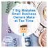 7 Big Mistakes Small Business Owners Make at Tax Time. Farm Business Consultants Inc. (FBC)