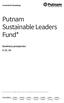 Putnam Sustainable Leaders Fund*