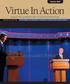 October Virtue in action. Domestic Policy and Election 2004: A Look at Issues that Hit Home. fostering citizenship through character education
