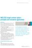 NEC3 ECC target contract option principles and innovative applications
