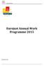 Eurojust AWP Eurojust Annual Work Programme 2015