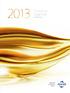 Growing together ANNUAL REPORT LUBRICANTS. TECHNOLOGY. PEOPLE.