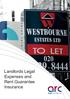 Landlords Legal Expenses and Rent Guarantee Insurance. arranged by Arthur J Gallagher
