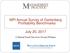 MPI Annual Survey of Gartenberg Profitability Benchmarks. July 20, A Mutual Fund Directors Forum Webinar