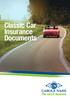 Classic Car Insurance Documents