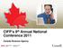 CIFP s 9 th Annual National Conference Canada Revenue Agency