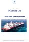 FLEX LNG LTD First Quarter Results. Registered Address: Par-La-Ville Place, 14 Par-La-Ville Road, Hamilton, Bermuda