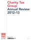 Charity Tax Group Annual Review