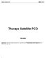 Thuraya Satellite PCO