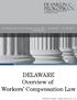 DELAWARE Overview of Workers Compensation Law