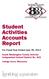 Student Activities Accounts Report