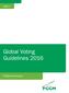 Global Voting Guidelines 2016