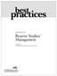 best practices Reserve Studies/ Management Published by the Foundation for Community Association Research