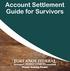 Account Settlement Guide for Survivors