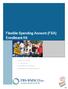 Flexible Spending Account (FSA) Enrollment Kit
