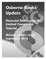 Osborne Books Update. Financial Statements of Limited Companies Tutorial