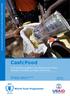 Cash Food. A Comparative analysis of the effectiveness of food assistance modalities in refugee settlements.