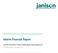 Interim Financial Report. Janison Education Group Limited (formerly HJB Corporation Ltd.)