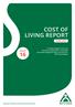 COST OF LIVING REPORT
