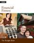 MEMBER. Financial Fitness. The Budget Book