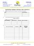 PROFESSIONAL INDEMNITY PROPOSAL FORM - ARCHITECTS
