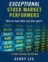 EXCEPTIONAL STOCK MARKET PERFORMERS - In the USA, Canada, UK, and Australia