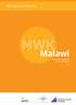 Making Access Possible MWK. Malawi. Financial Inclusion Country Report MAKING ACCESS POSSIBLE