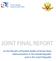 JOINT FINAL REPORT. on the Results of Parallel Audits of Excise Duty Administration in the Slovak Republic and in the Czech Republic