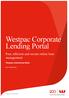 Westpac Corporate Lending Portal
