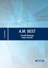 August A.M. Best. Credit Ratings Asia-Pacific