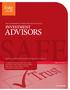 AFE ADVISORS INVESTMENT. Defining a Global Fiduciary Standard of Excellence. SELF-ASSESSMENT of FIDUCIARY EXCELLENCE for U.S.